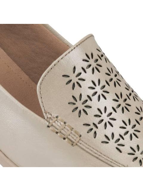 CHOCLO LASER PIEL CABRA BEIGE SHOSH - Imagen 6
