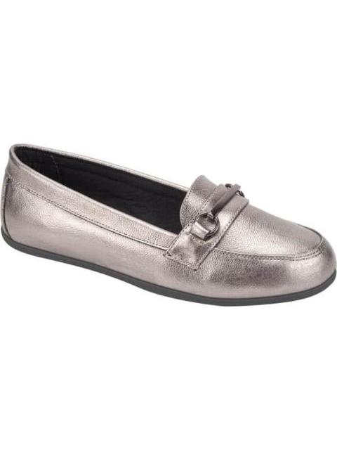 CHOCLO MOCASIN PIEL VACUNO PEWTER SHOSH - Imagen 2