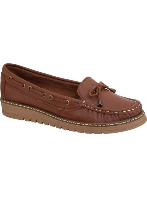 CHOCLO NAUTICO PIEL VACUNO COGNAC SHOSH - Imagen 2