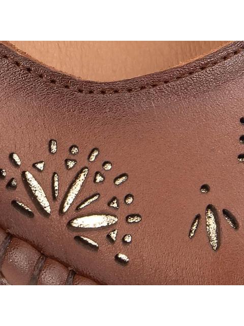 CHOCLO PERFORADO COGNAC SHOSH - Imagen 6