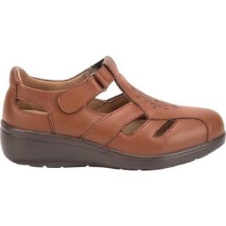 CHOCLO PIE DIABETICO COGNAC BIO SHOES