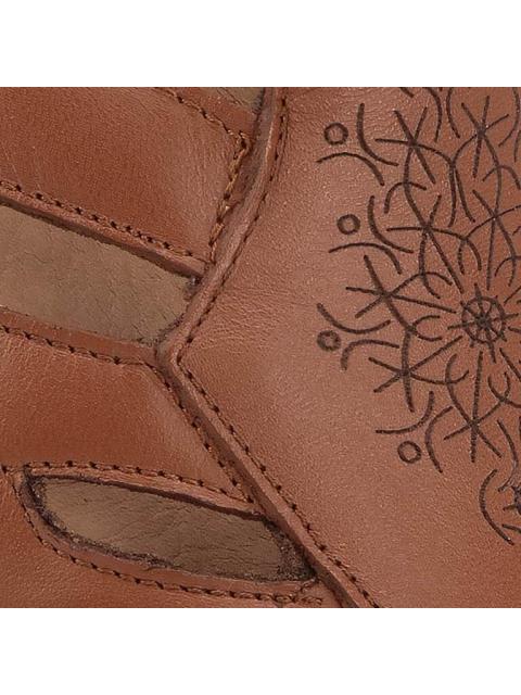 CHOCLO PIE DIABETICO COGNAC BIO SHOES - Imagen 6
