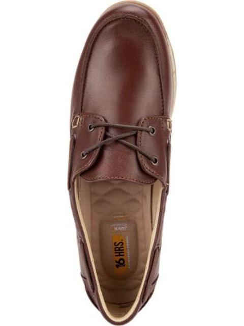 CHOCLO PISO PIEL BORREGO COGNAC JARKING SHOES - Imagen 3