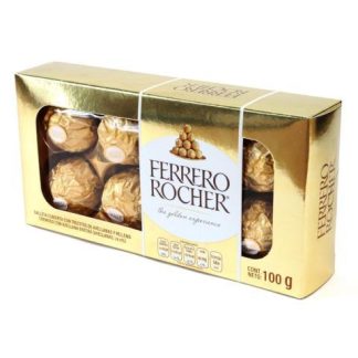 CHOCOLATE FERRERO ROCHER T8 100 GR