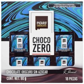 CHOCOLATE OBSCURO ZERO 90 G PICARD CHOCOLATES