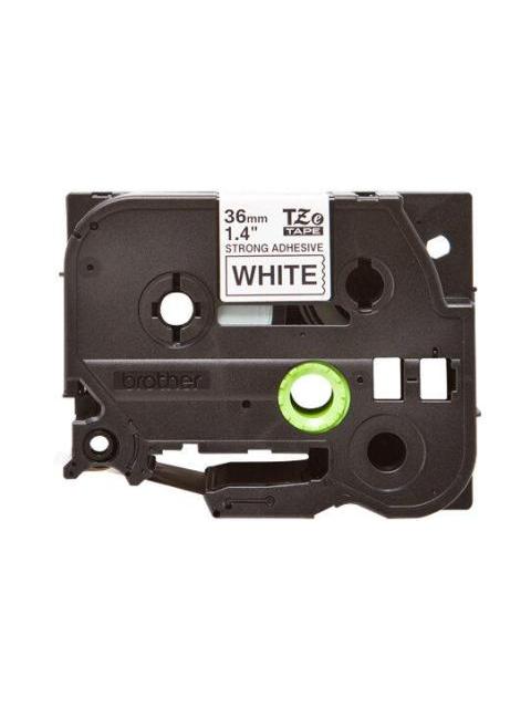 CINTA BROTHER TZES261 NEGRO SOBRE BLANCO 36MM X 8M