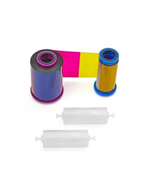 CINTA ZEBRA RIBBON IX SERIES DE COLOR YMCKOK 250 IMPRESIONES