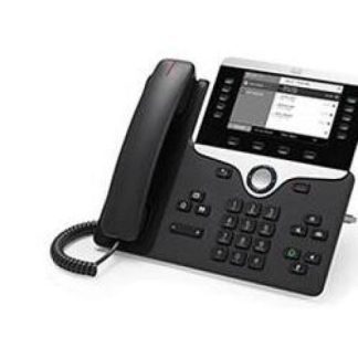CISCO TELEFONO IP CON PANTALLA 5 8811 ALTAVOZ NEGRO ? ¡REQUIERE LICENCIA CONSULTA CON SERVICIO AL CLIENTE!