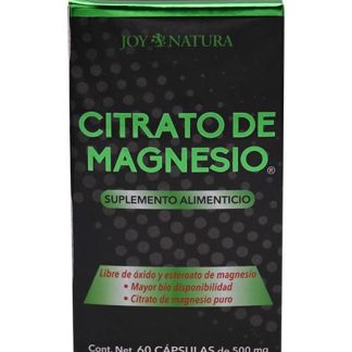 CITRATO DE MAGNESIO 60 CAP JOY NATURA
