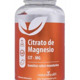 CITRATO DE MAGNESIO MANDARINA 90 GOMITAS NATURAL HEALTH