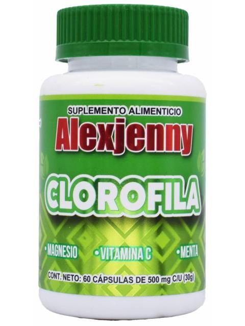 CLOROFILA 60 CAP ALEXJENNY NATURAL
