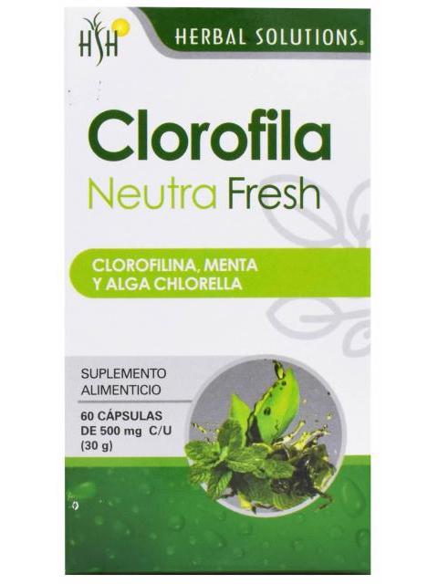 CLOROFILA 60 CAP HERBAL SOLUTIONS