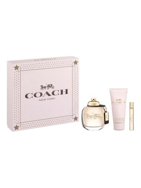 COACH NEW YORK SET DE 3 PZ CON MINI PARA MUJER