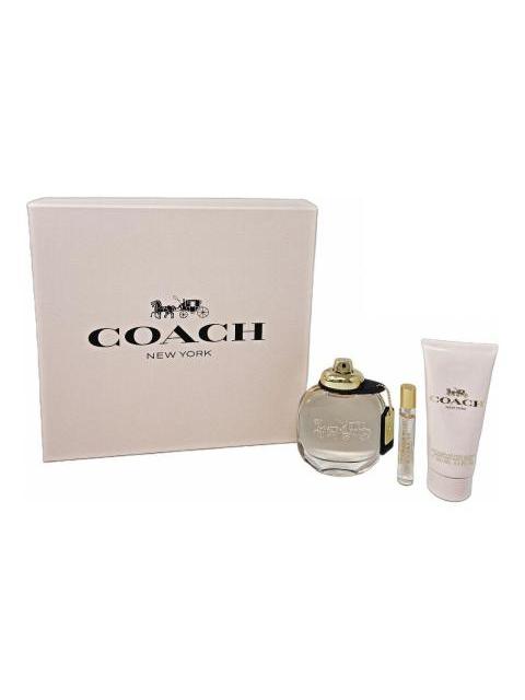 COACH NEW YORK SET DE 3 PZ CON MINI PARA MUJER