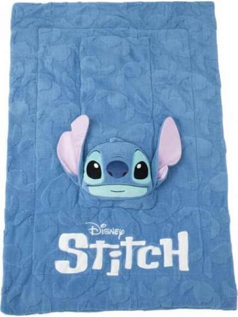 COBIJA COJIN LICENCIA MULTICOLOR STITCH