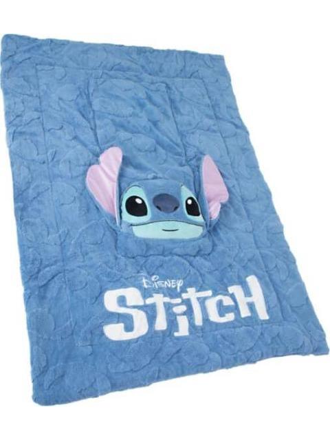 COBIJA COJIN LICENCIA MULTICOLOR STITCH - Imagen 3