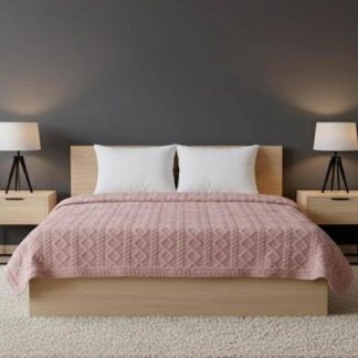COBIJA MATRIMONIAL ROSA LOVE TO LOUNGE