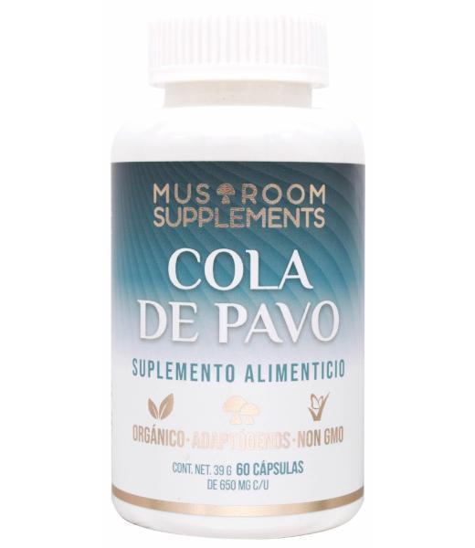 COLA DE PAVO 60 CAP MUSROOM