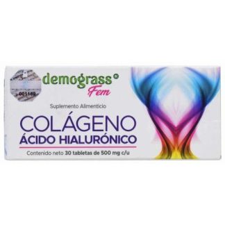 COLAGENO ACIDO HIALURONICO 30 TAB DEMOGRASS