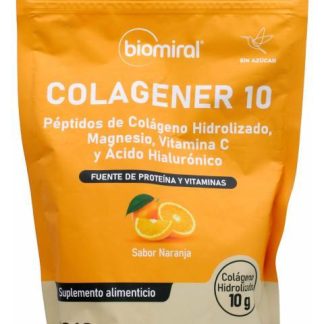 COLAGENO MAGNESIO VIT C ACIDO HIALURONICO NARANJA 360 G BIOMIRAL