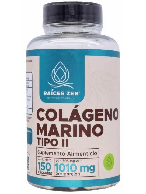 COLAGENO MARINO TIPO II 150 CAP RAICES ZEN