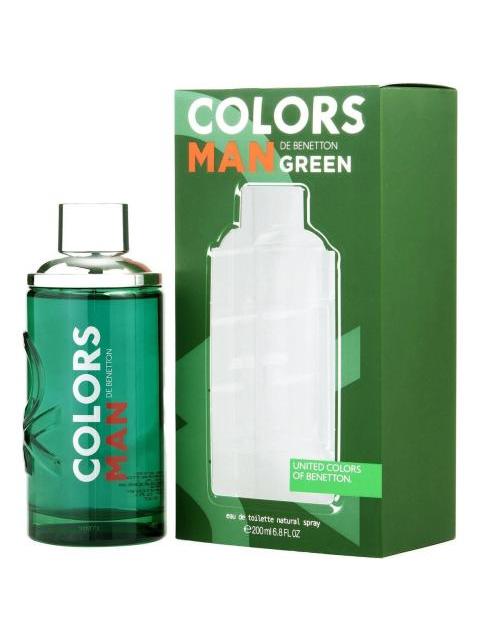 COLORS MAN GREEN 200 ML EDT SPRAY DE BENETTON - Imagen 3