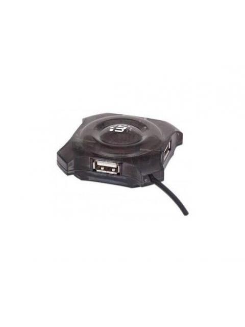 MANHATTAN HUB USB 1.1 DE 4 PUERTOS 12 MBIT-S NEGRO-TRANSPARENTE - Imagen 6
