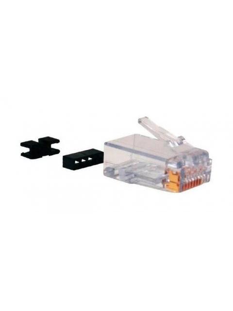 PLUG BELDEN - CAT6 - RJ-45 - TRANSPARENTE - 25 PIEZAS - Imagen 2
