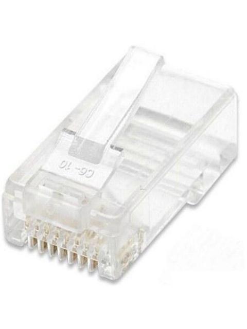INTELLINET BOTE PARA PLUG RJ-45 CAT5E UTP SOLIDO TRANSPARENTE 100 PIEZAS - Imagen 2