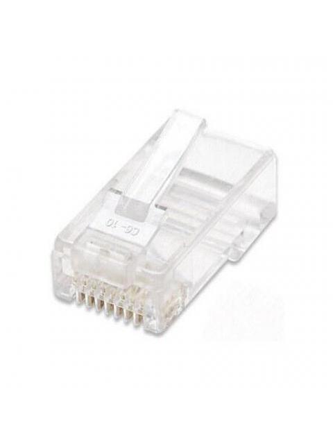 INTELLINET BOTE PARA PLUG RJ-45 CAT5E UTP SOLIDO TRANSPARENTE 100 PIEZAS - Imagen 3
