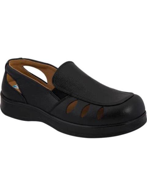 SANDALIA PIE DIABETICO DE PIEL NEGRO BIO SHOES - Imagen 2