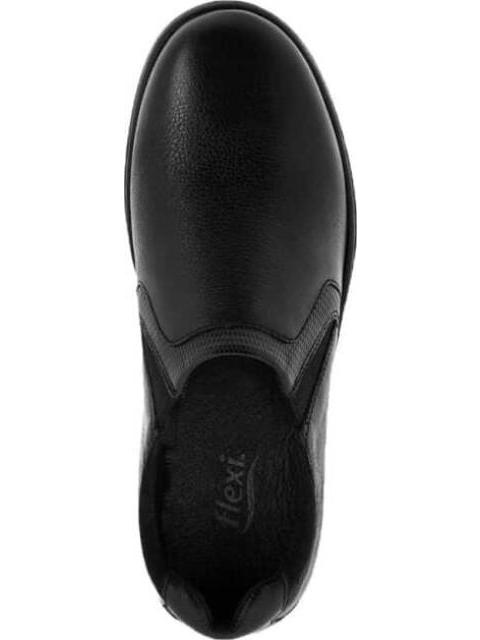 MOCASIN DE PIEL NEGRO FLEXI - Imagen 5