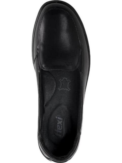 MOCASIN DE PIEL NEGRO FLEXI - Imagen 5