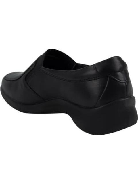 MOCASIN DE PIEL NEGRO FLEXI - Imagen 2