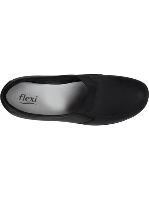 MOCASIN DE PIEL NEGRO FLEXI - Imagen 3
