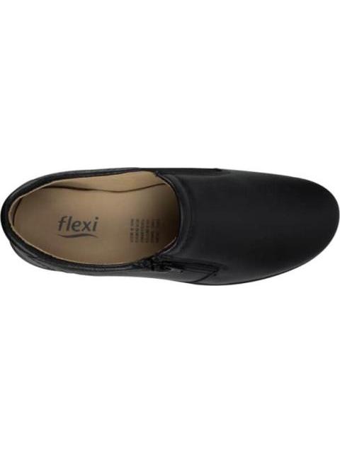 MOCASIN DE PIEL NEGRO FLEXI - Imagen 3