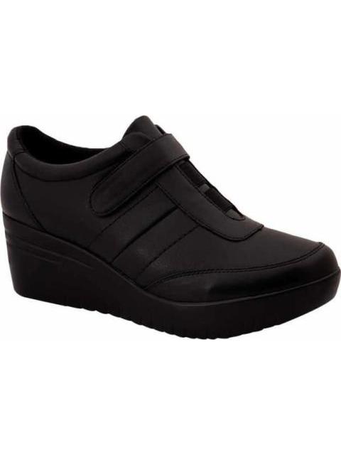BOTIN DE PIEL NEGRO MANET - Imagen 2