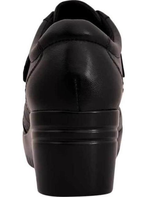 BOTIN DE PIEL NEGRO MANET - Imagen 3