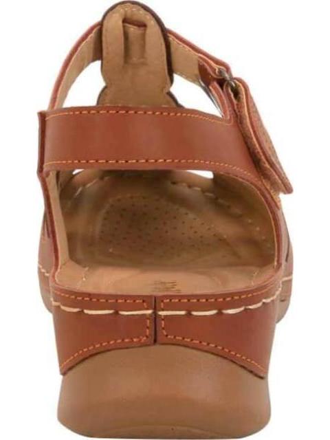 SANDALIA CONFORT CAMEL SHOSH - Imagen 3