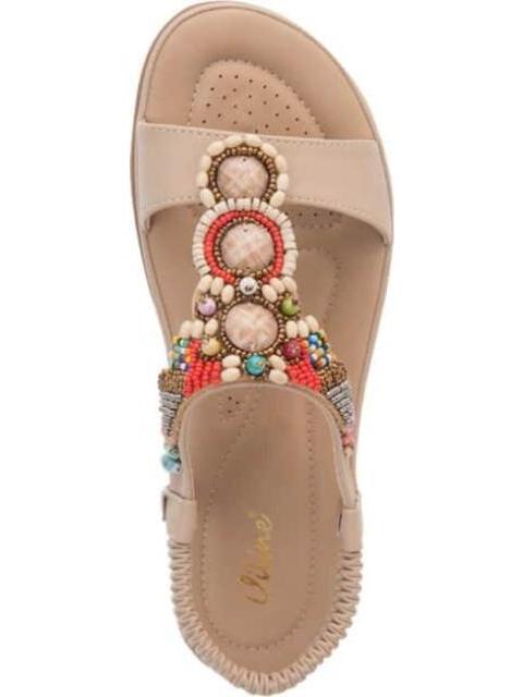 SANDALIA CONFORT BEIGE VI LINE - Imagen 5