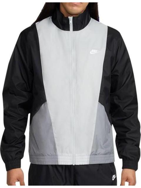 CONJUNTO 2 PIEZAS M NK CLUB WVN TRK SUIT BLANCO/NEGRO NIKE - Imagen 3