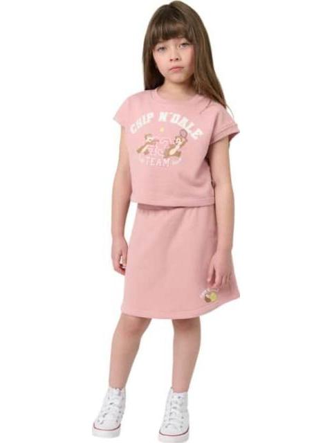 CONJUNTO CHIP Y DALE ROSA DISNEY