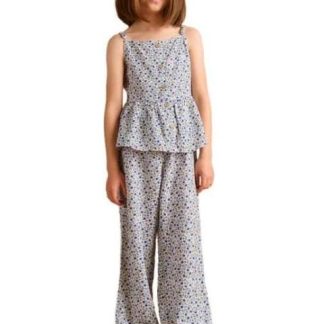 CONJUNTO ESTAMPADO AZUL HOLLY LAND KIDS