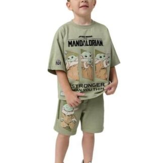 CONJUNTO GROGU VERDE STAR WARS