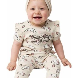 CONJUNTO HELLO KITTY BEIGE HELLO KITTY AND FRIENDS