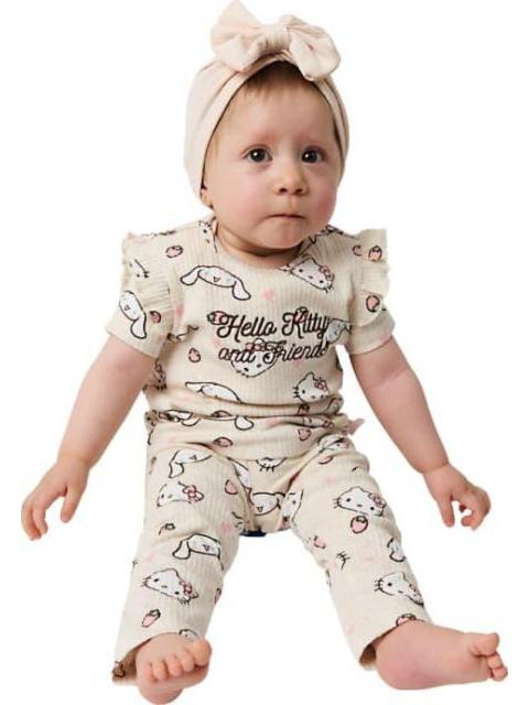 CONJUNTO HELLO KITTY BEIGE HELLO KITTY AND FRIENDS - Imagen 3