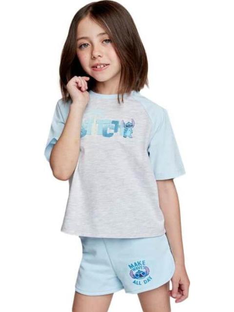 CONJUNTO PLAYERA Y SHORT STITCH AVENA DISNEY - Imagen 4