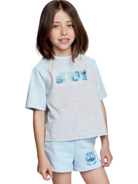 CONJUNTO PLAYERA Y SHORT STITCH AVENA DISNEY - Imagen 5