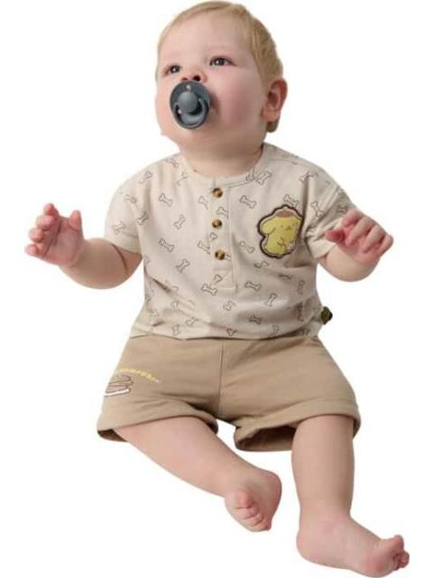 CONJUNTO POCHACCO CAMEL POMPOMPURIN - Imagen 4