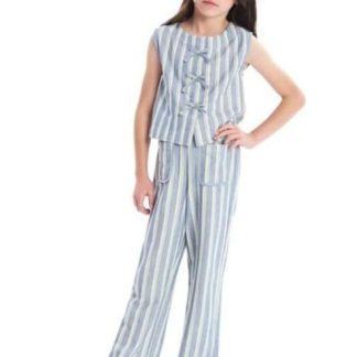 CONJUNTO RAYAS AZUL HOLLY LAND KIDS